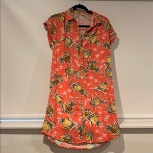 Pineapple summer dress - old navy - size S